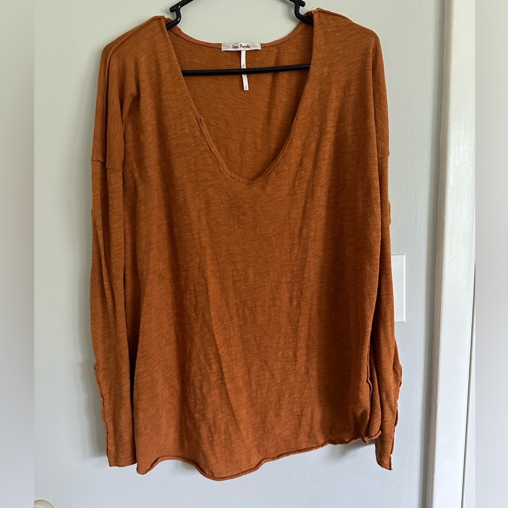 Free People Long Sleeve Top